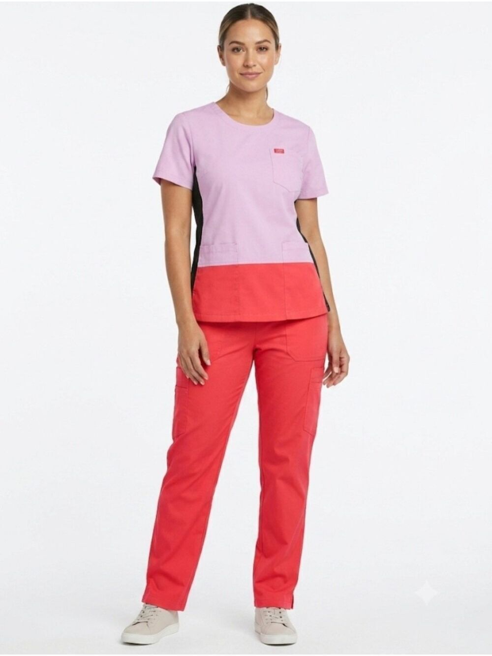 Reina Uniforms Hot Pink Scrub Set Medium